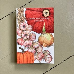 1999 Garden Seed Inventory Fifth Edition Garlic Cover Art Homesteading Gardener